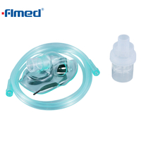Conjunto de máscara nebulizadora descartável de tamanho diferente