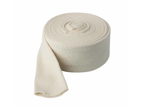 Bandagem tubular el&aacute;stica