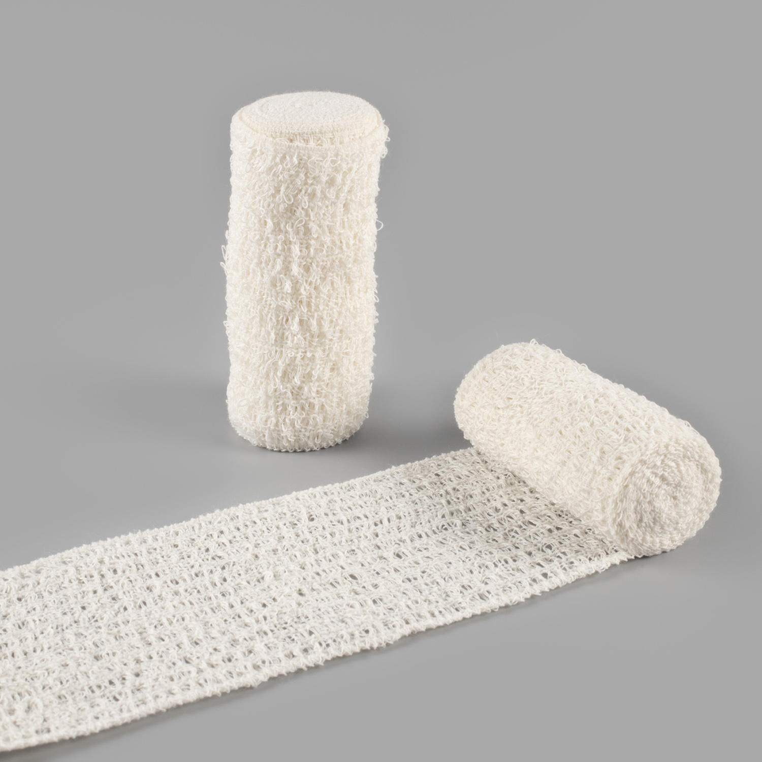 Bandagens médicas elásticas spandex crepe bandagem
