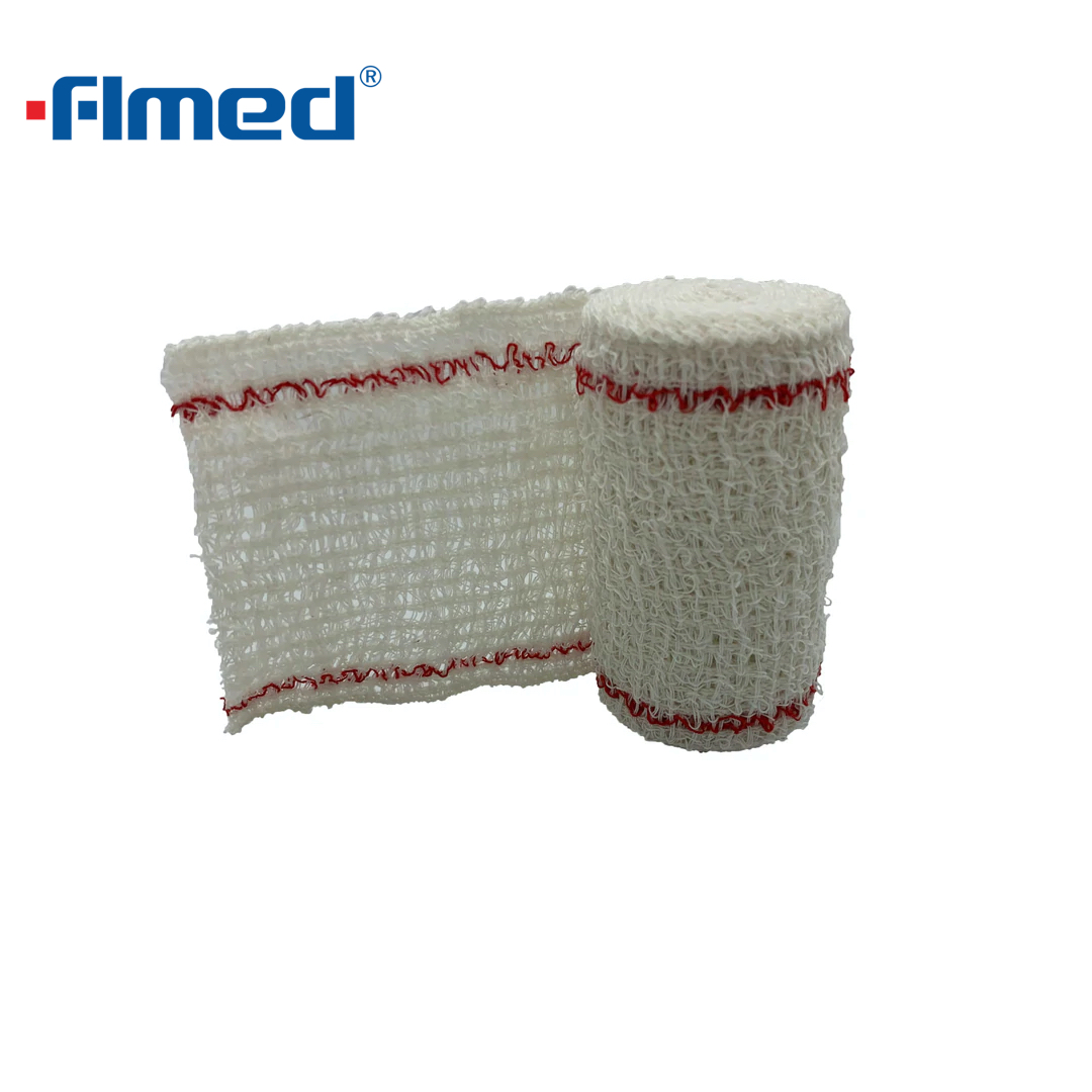 Hospicrepe 10cm x 4,5m Pacote de Crepe Bandage individualmente embrulhado de 12