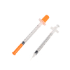 Seringa de insulina descartável com embalagem individual estéril fixa de 0,3ml/0,5ml/1ml aprovada pela CE