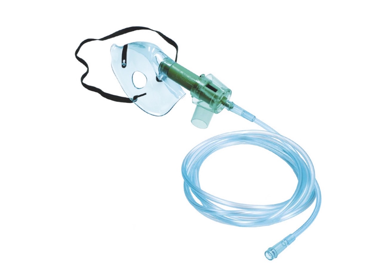 M&aacute;scara de oxig&ecirc;nio multi-vent com tubo