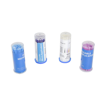 Escova micro aplicadora descartável dental Microbrush 400/Box