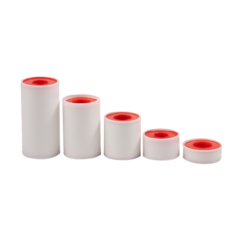 Fita de gesso de óxido de zinco com capa plástica