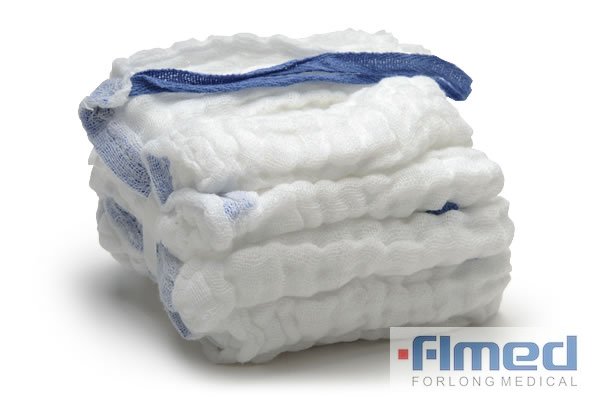 Esponjas de colo pré-lavadas estéreis sem látex