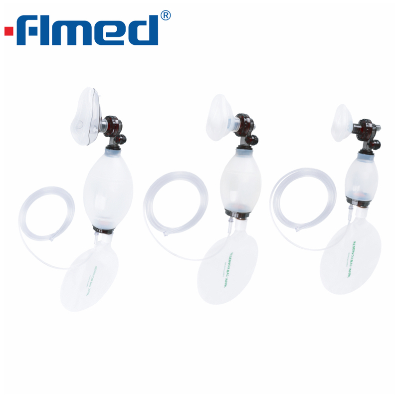 Reanimador manual de silicone autoclavável