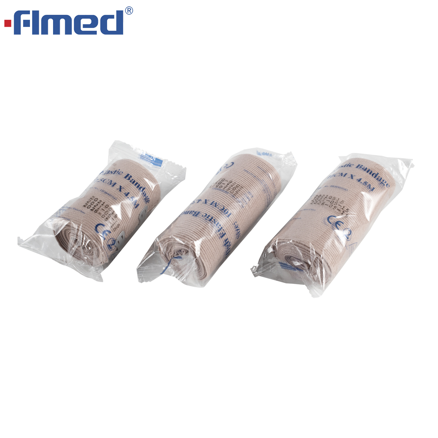 Bandagem elástica de compressão 10cm para uso médico