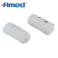 Hospicrepe 10cm x 4,5m Pacote de Crepe Bandage individualmente embrulhado de 12