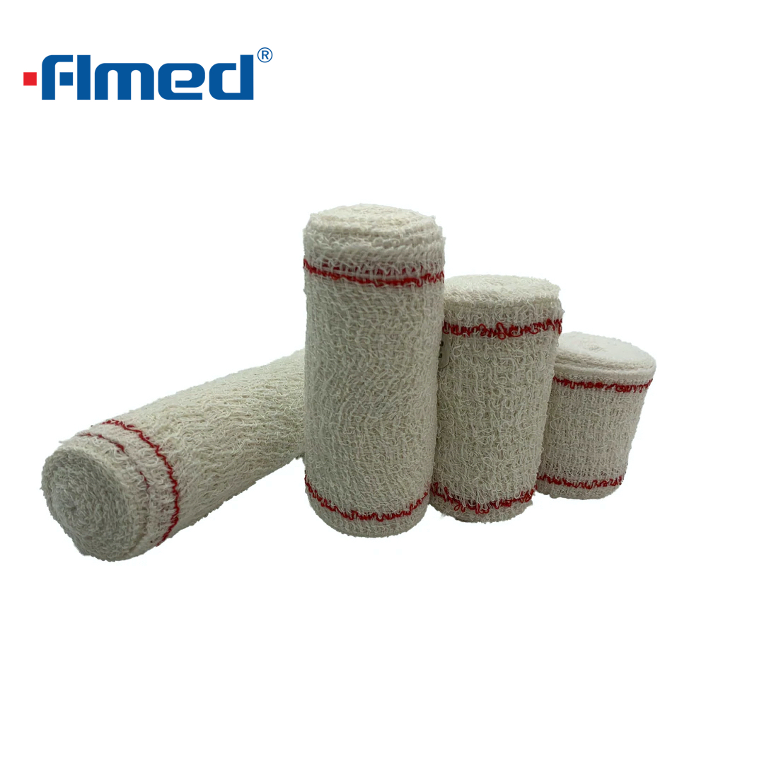 Hospicrepe 10cm x 4,5m Pacote de Crepe Bandage individualmente embrulhado de 12
