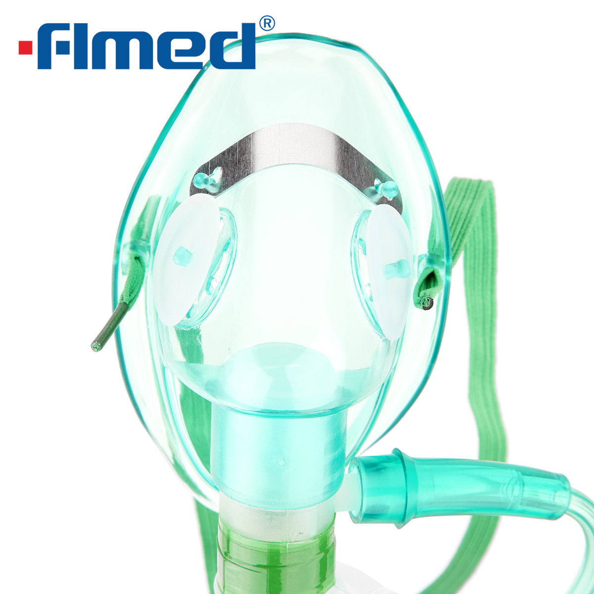 Máscara de oxigênio com reservatório e tubulação (adulto)