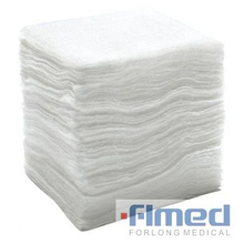 Cotonete de gaze de algodão absorvente medicinal (esterilizado / não estéril)