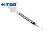 0,5 ml de insulina seringa e agulha 30g x 8mm (30g x 5/16 "polegada)
