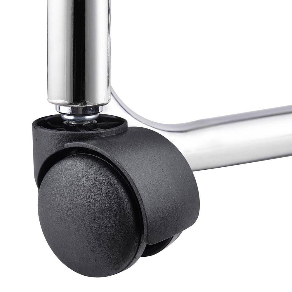 Rolling de aço inoxidável Mayo Bandeja Medical Instrument Stand II